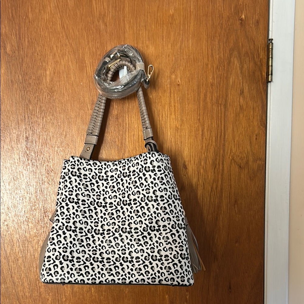 Leopard Print Women's Bag